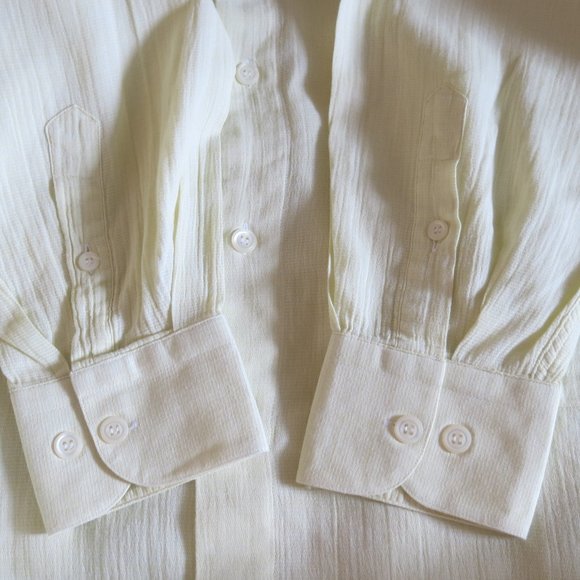 Pal Zileri Button Down Long Sleeve Shirt Large - Picture 5 of 7